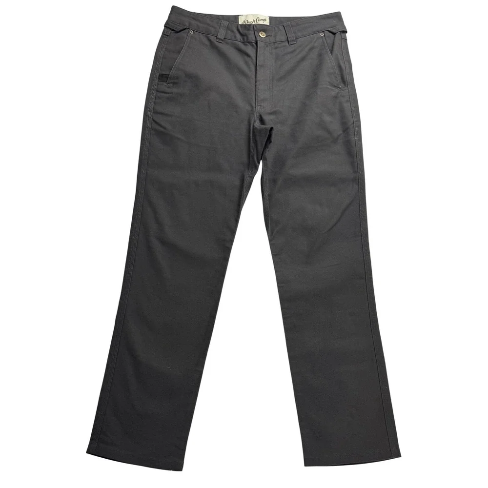 Duck Camp‎ Mens 32x31 Premium Outdoor Goods Cordura Fabric canvas Pants Gray